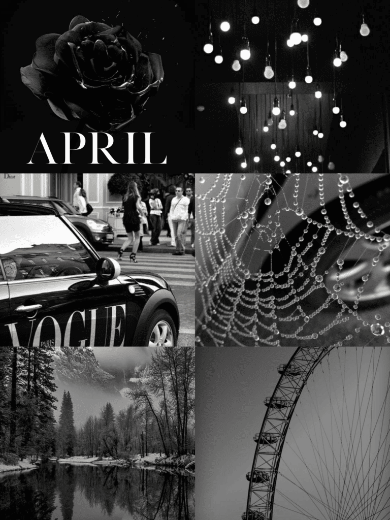 26 Vertical iPad April Wallpapers Aesthetic Black
