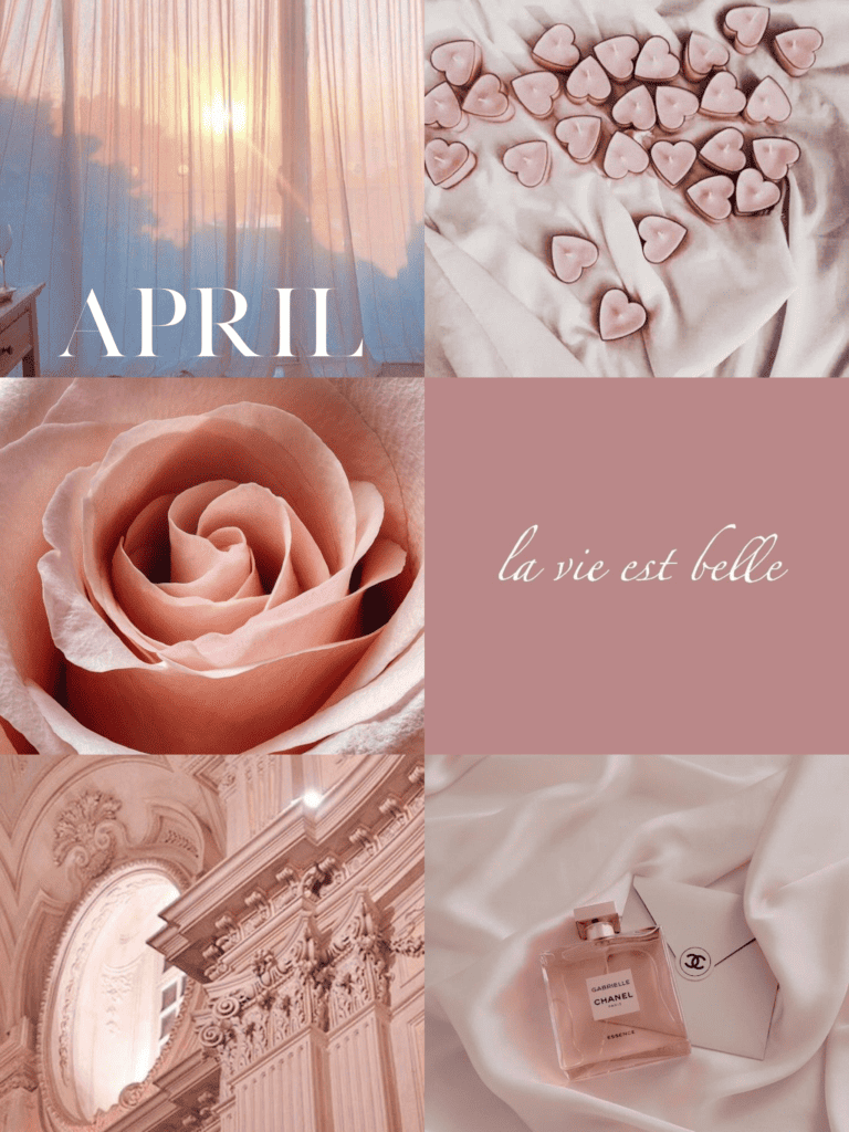 26 Vertical iPad April Wallpapers Aesthetic Dusty Pink