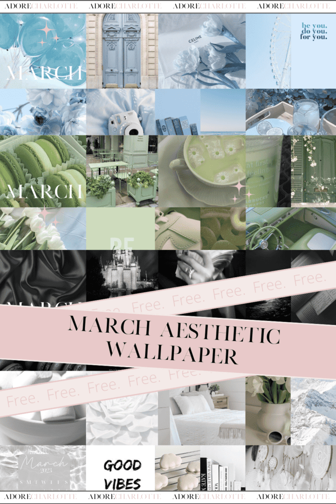 March aesthetic wallpaper - iPhone, iPad, Desktop background
