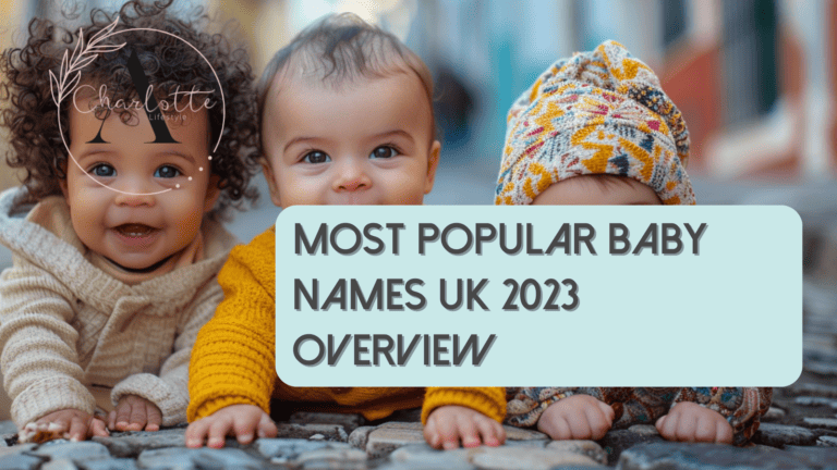 Most Popular Baby Names UK 2023 Overview