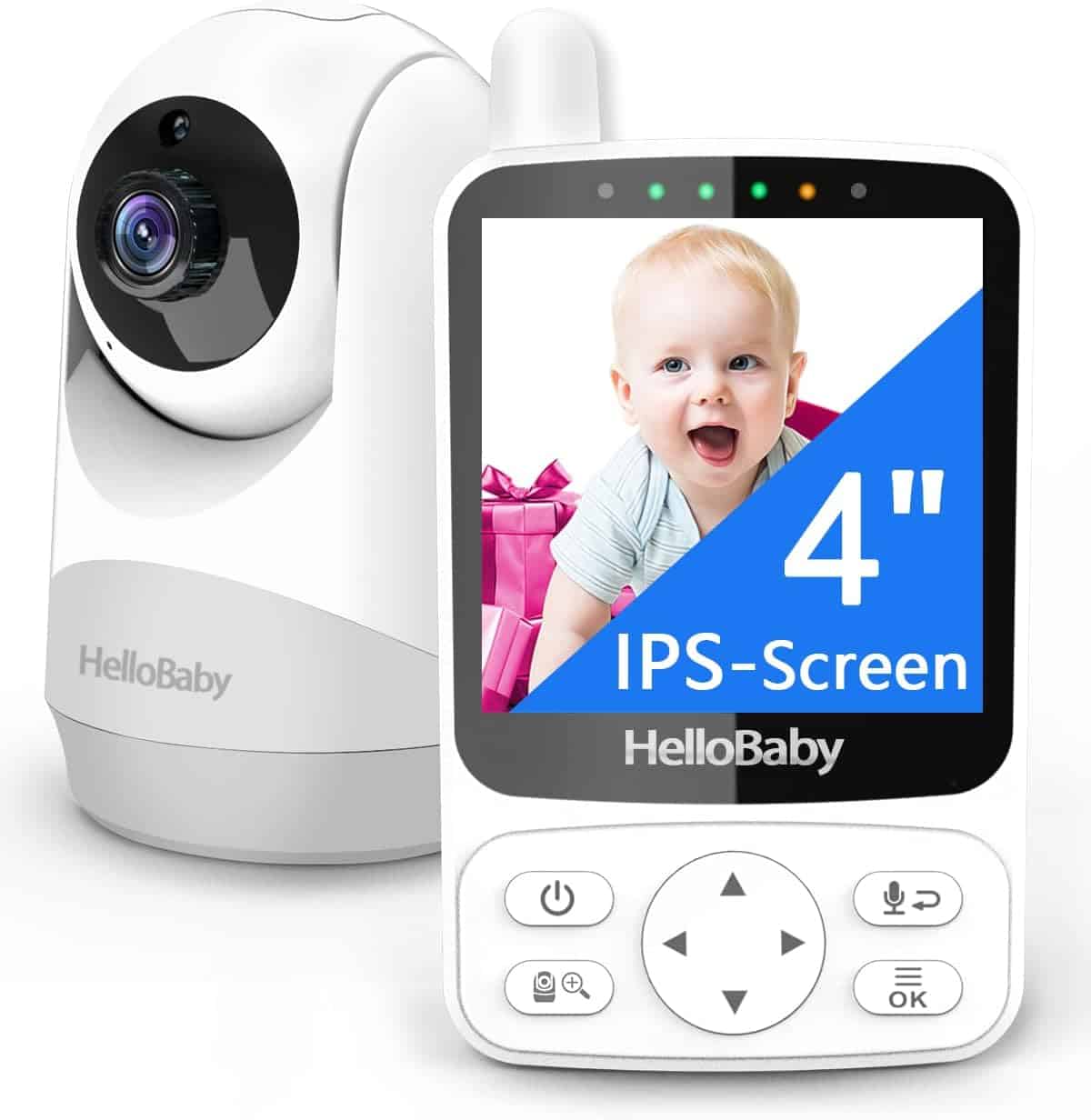 HelloBaby Baby Monitor 4" - Best Baby Monitors