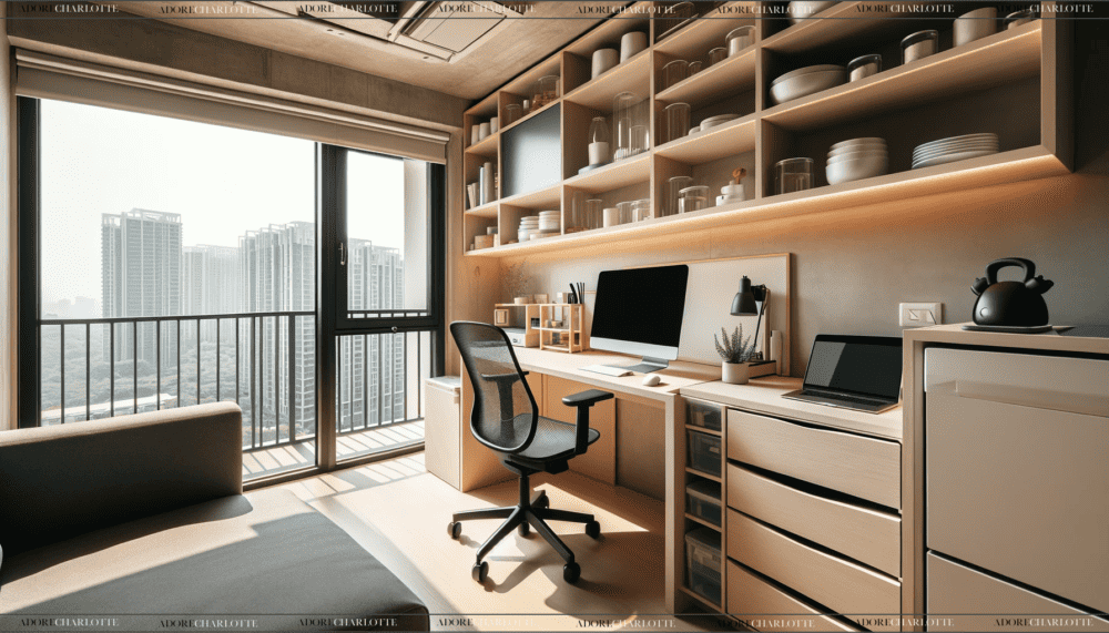 Small Home Office Ideas - Small office in apartment