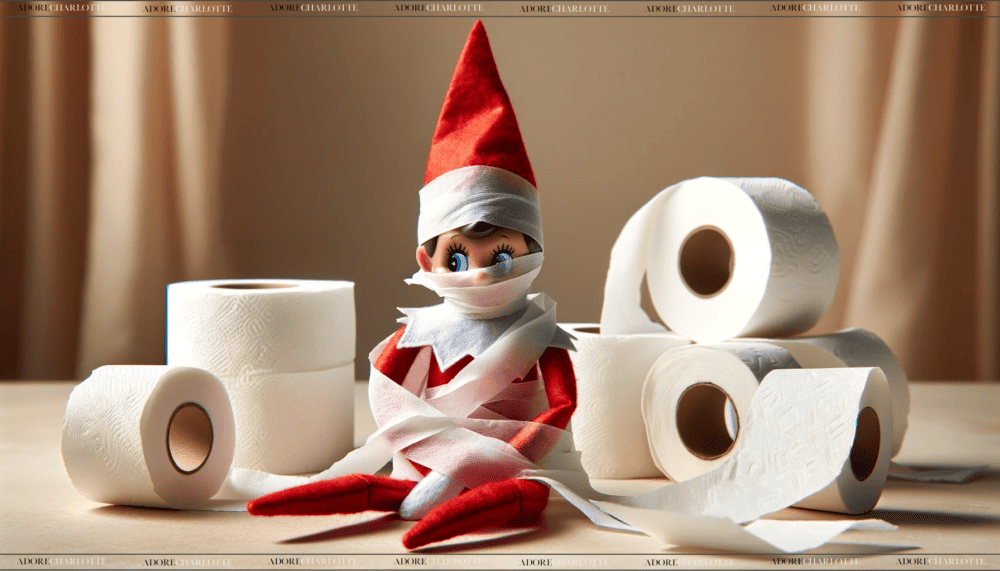 Elf On The Shelf Ideas Toilet Tissue Mummy
