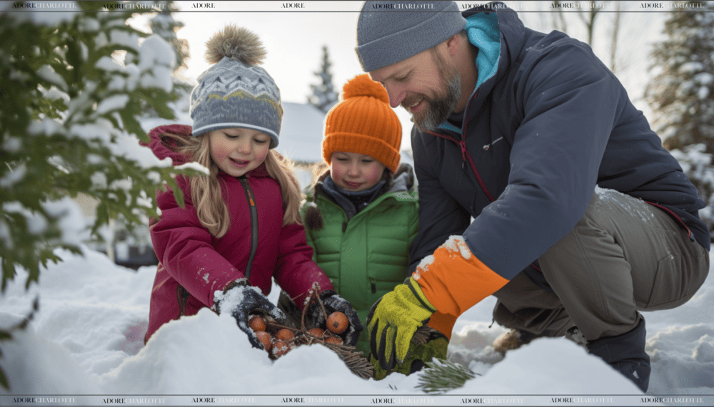 Winter Garden - Things to do when its cold outside family gardening in the winter/