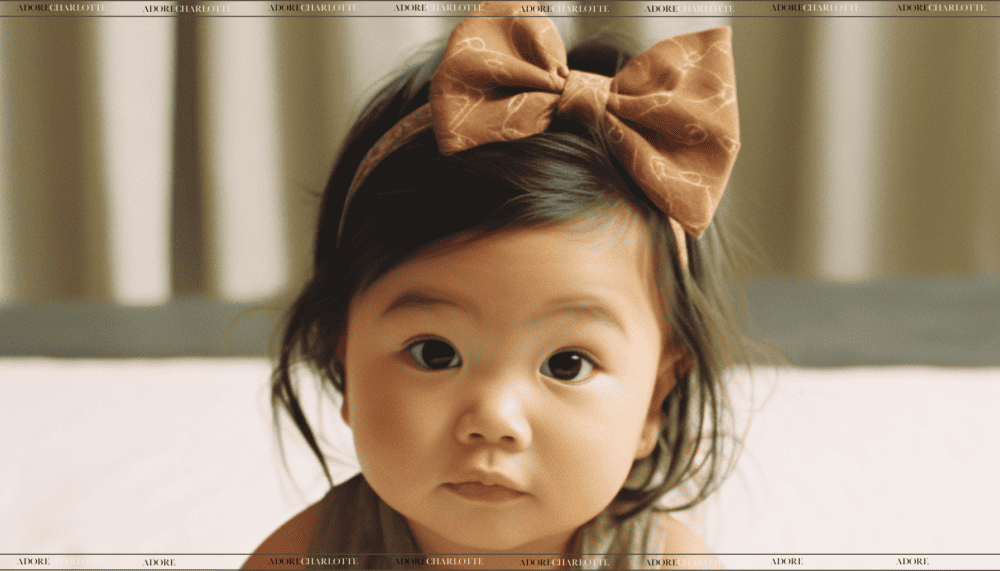 middle names for camilla stunning asian baby with large ribbon in hair