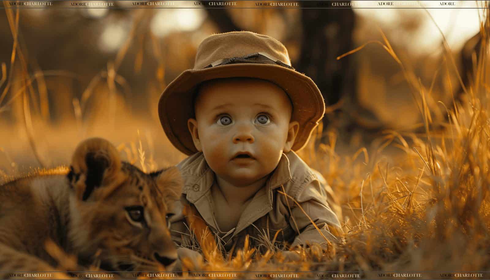 Middle Names for Leo - Handsome Serengeti baby boy