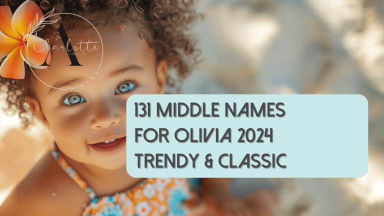 Middle Names for Olivia 2024