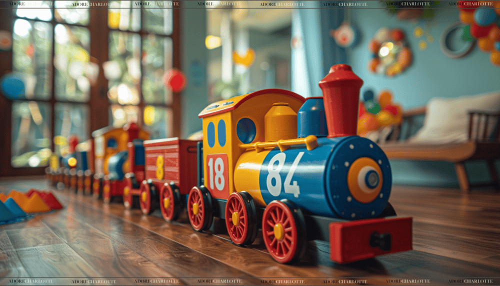 All Aboard Train Boy First Birthday Theme Party Indoor Decorations.