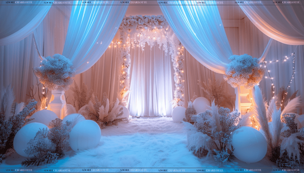 Winter Wonderland Theme indoor decor
