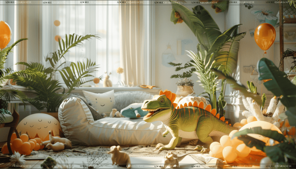 Dinosaur Discovery Boy First Birthday Theme Party Indoor Decorations 