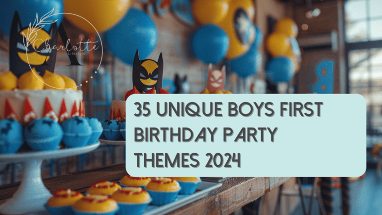 35 Unique Boy First Birthday Party Theme Ideas 2024