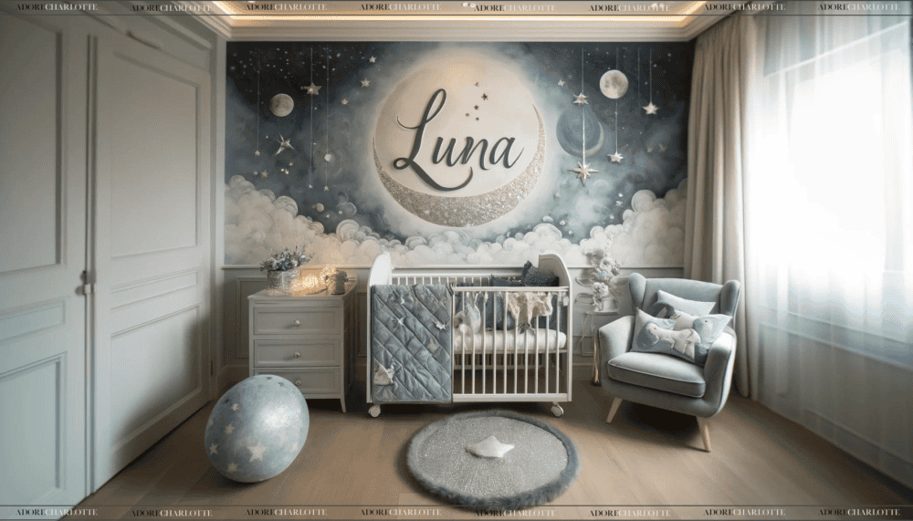 Luna Nursery Wall Art.