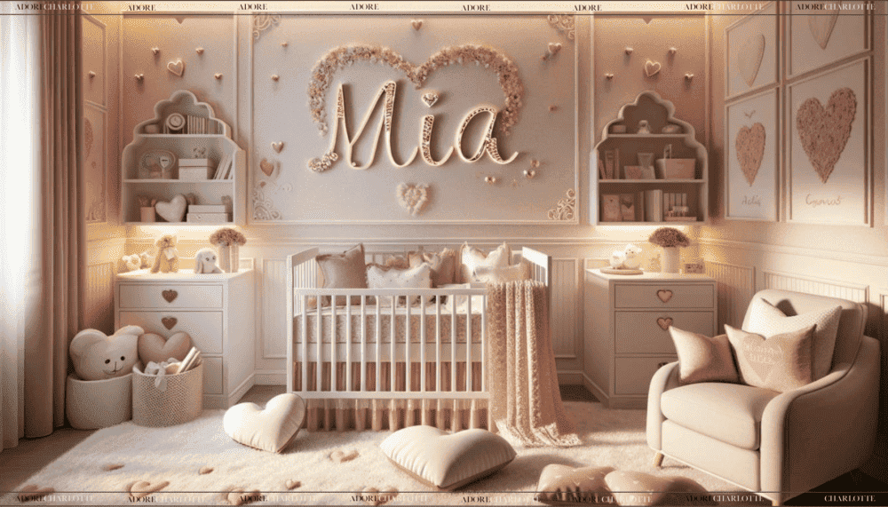 Mia Nursery Wall Art