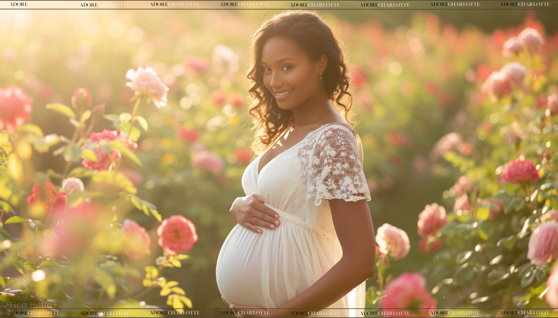 Middle Names for Ava beautiful pregnant woman