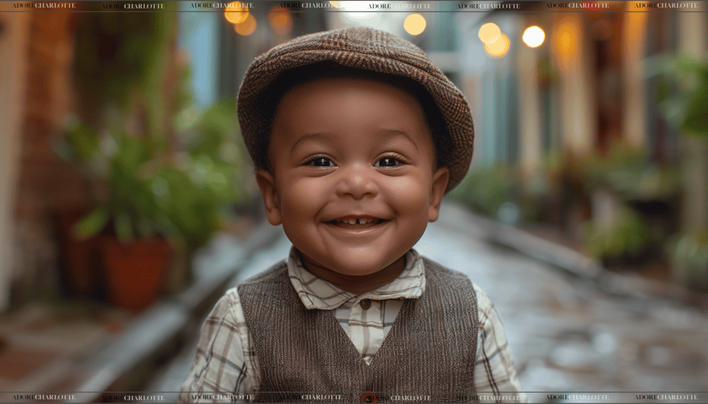 black baby boy names cute new Orleans baby.