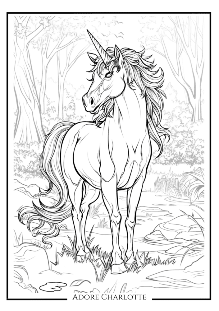 Free Coloring Page.