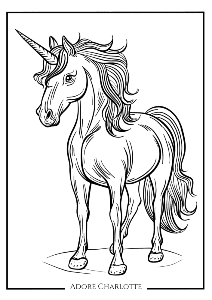 Free Coloring Page.