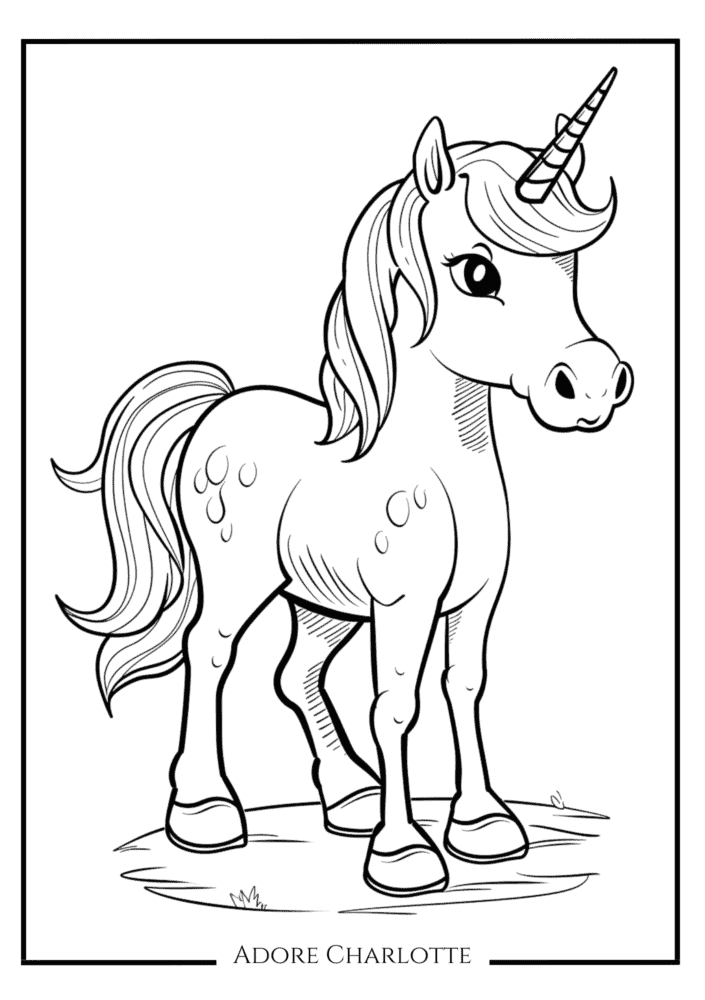 Free Coloring Page.