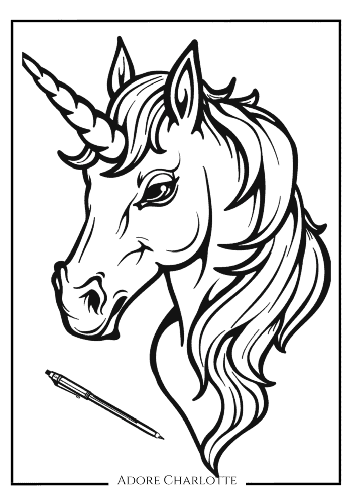 Free Coloring Page.