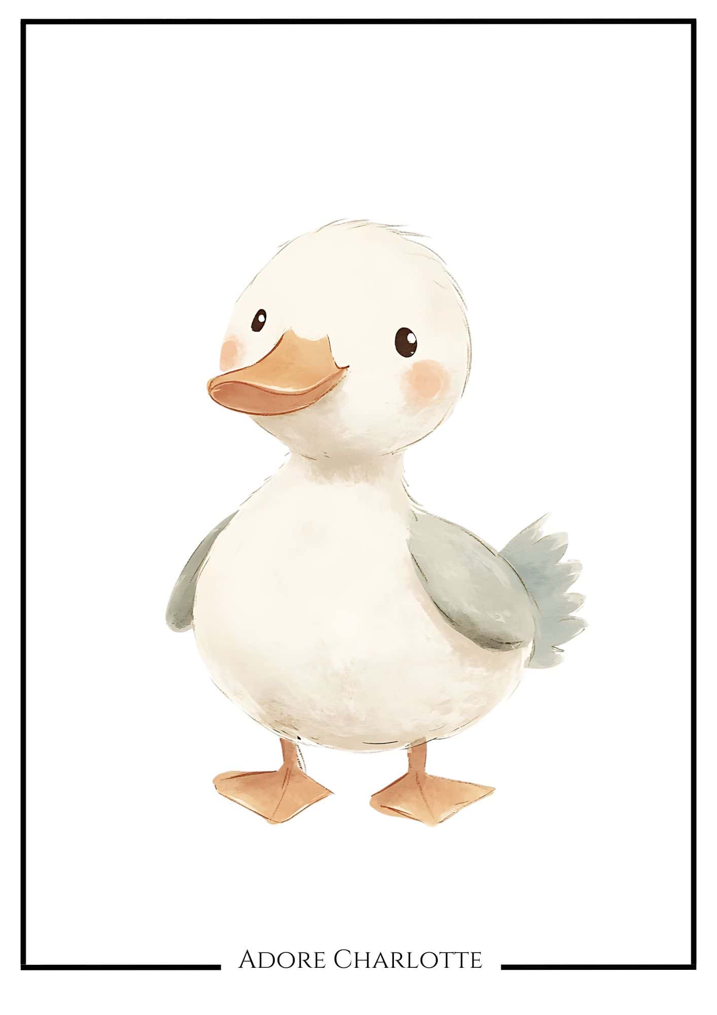 23 Adorable FREE Baby Animals Nursery Wall Art Printable - Adore Charlotte