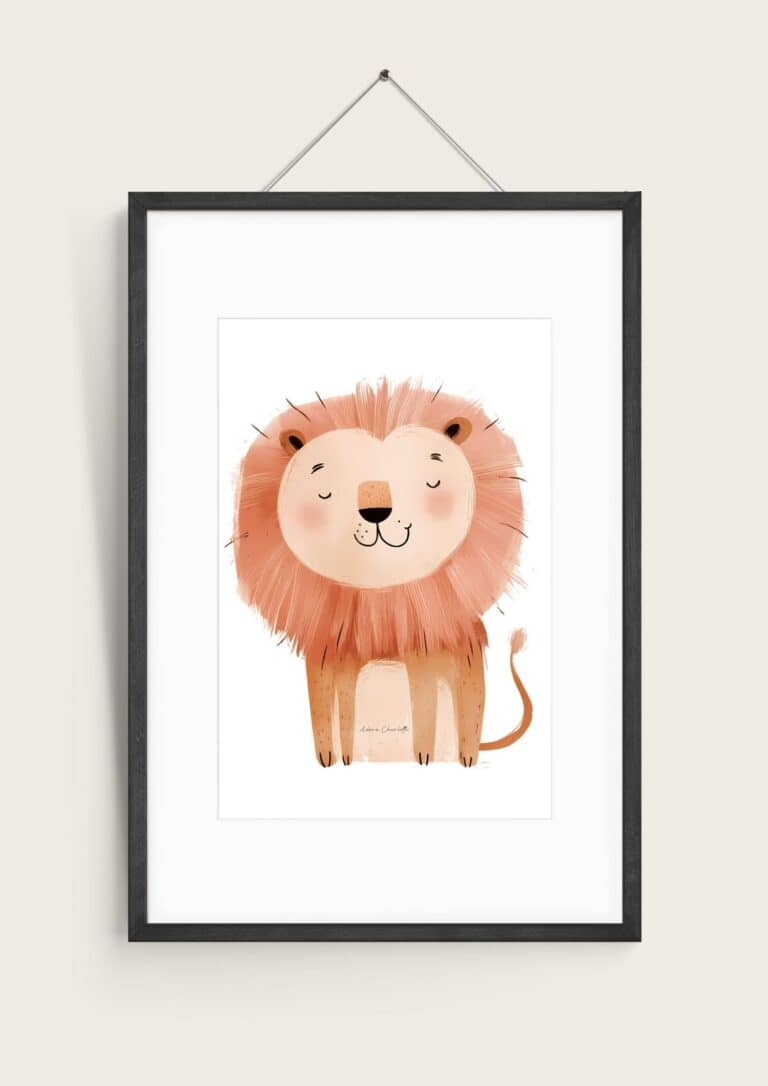 13 Adorable FREE Baby Lion Animal Nursery Wall Art Printable - Adore ...