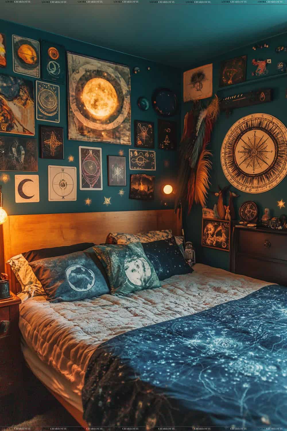 Mystical Wall Art Witchy Bedroom Ideas