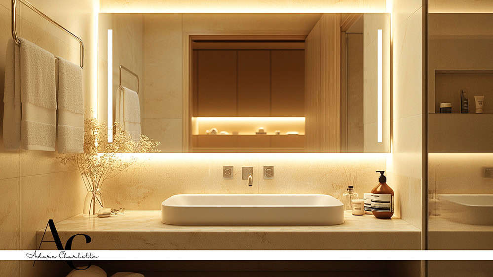 Picture of 21 Brilliant Small Apartment Bathroom Ideas Maximize Space - Adore ...