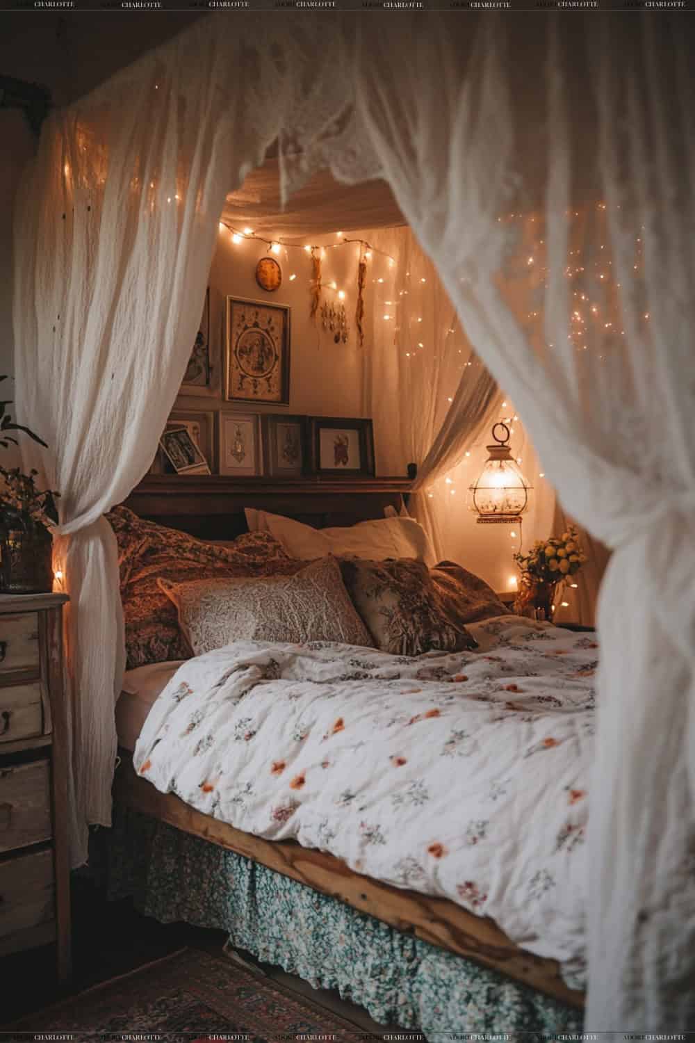 11 Rustic Boho Witchy Bedroom Ideas for Cozy Magic - Adore Charlotte
