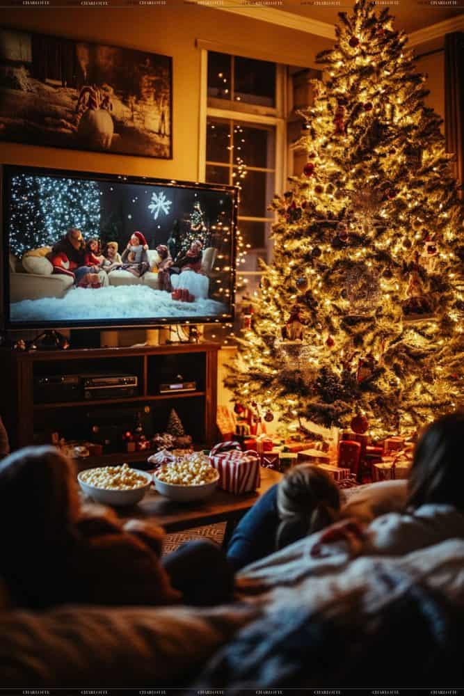 Festive Family Movie Night Christmas.