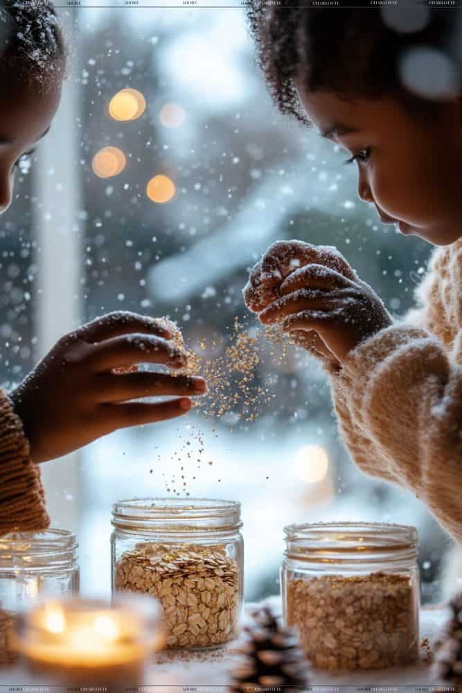 Christmas Reindeer Food Craft.