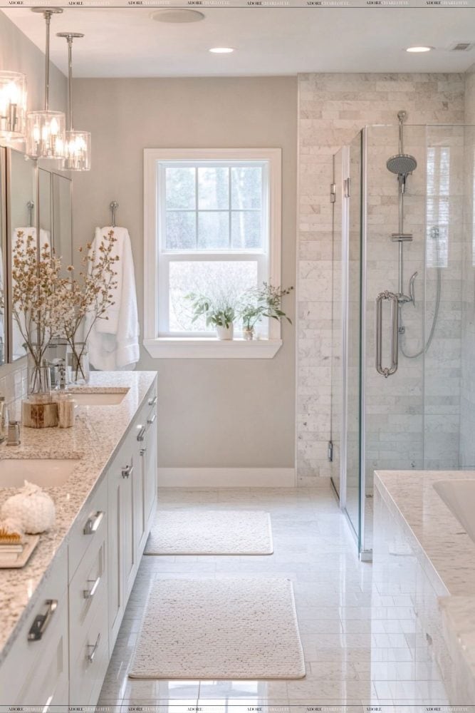 Gorgeous fresh bathroom