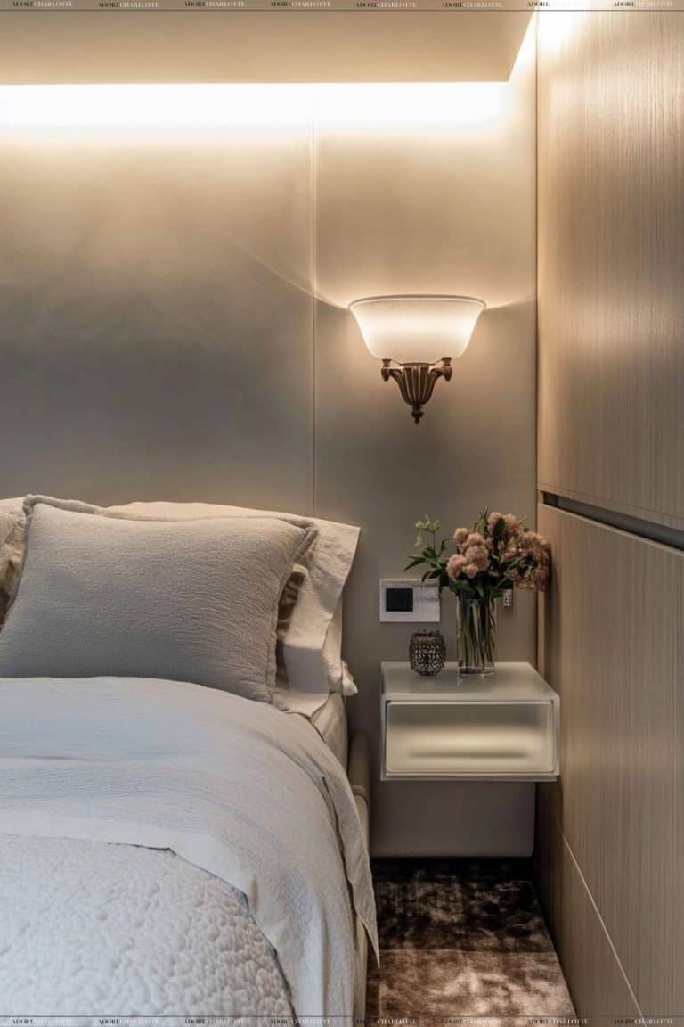 11 Best Wall Lighting Ideas for Small Bedrooms - Adore Charlotte