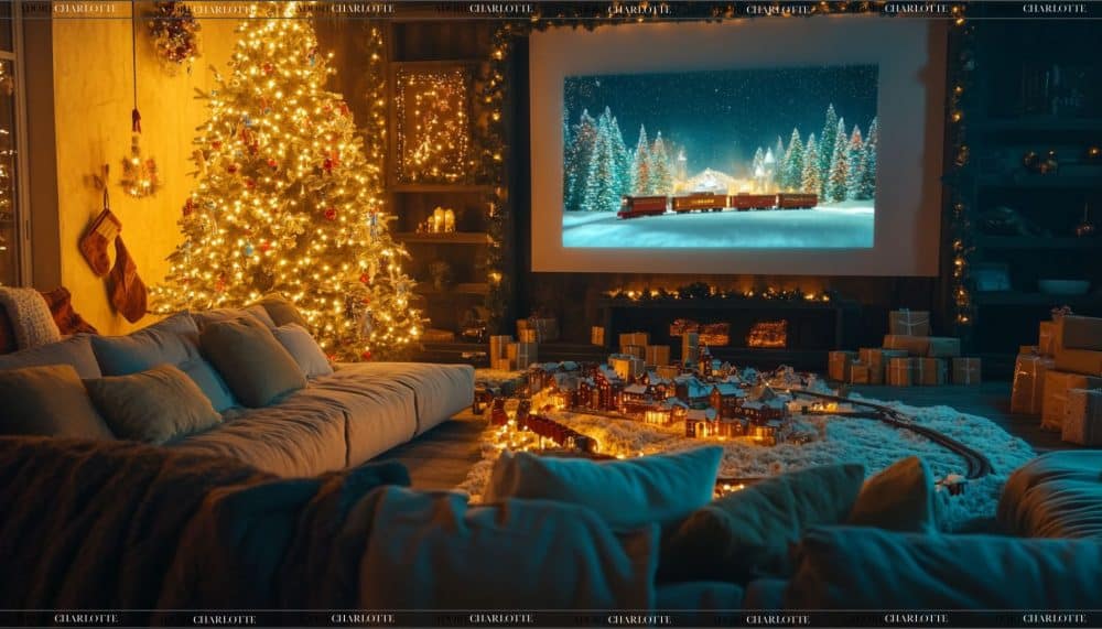 Christmas Movies to Watch christmas tree and christmas movie.