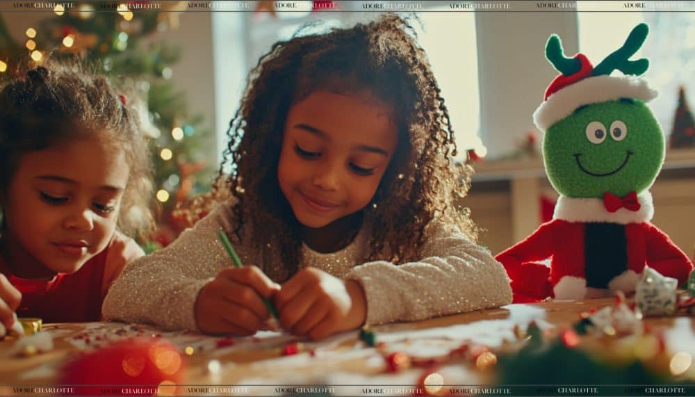 Guide to Family Christmas Movie Nights Kids creating activites