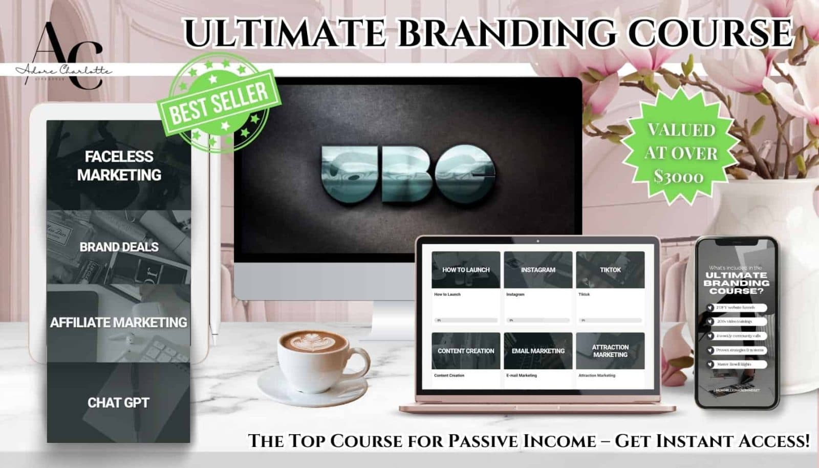 Adore Charlotte Ultimate Branding Course Website 196 Images 1