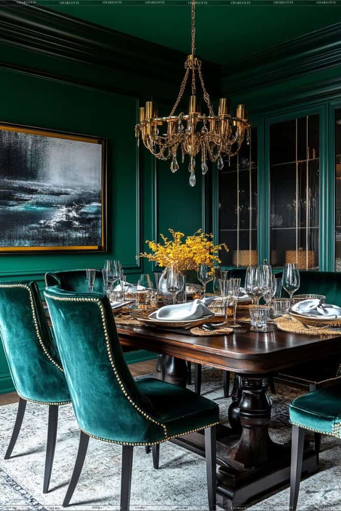 uPVC Paint colours Dinning Room Image