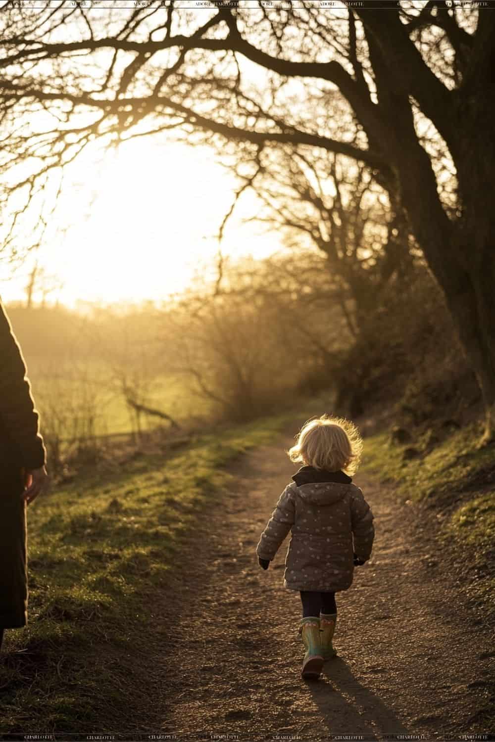 Cheap & Free Toddler Days Out - Out for a morning walk.