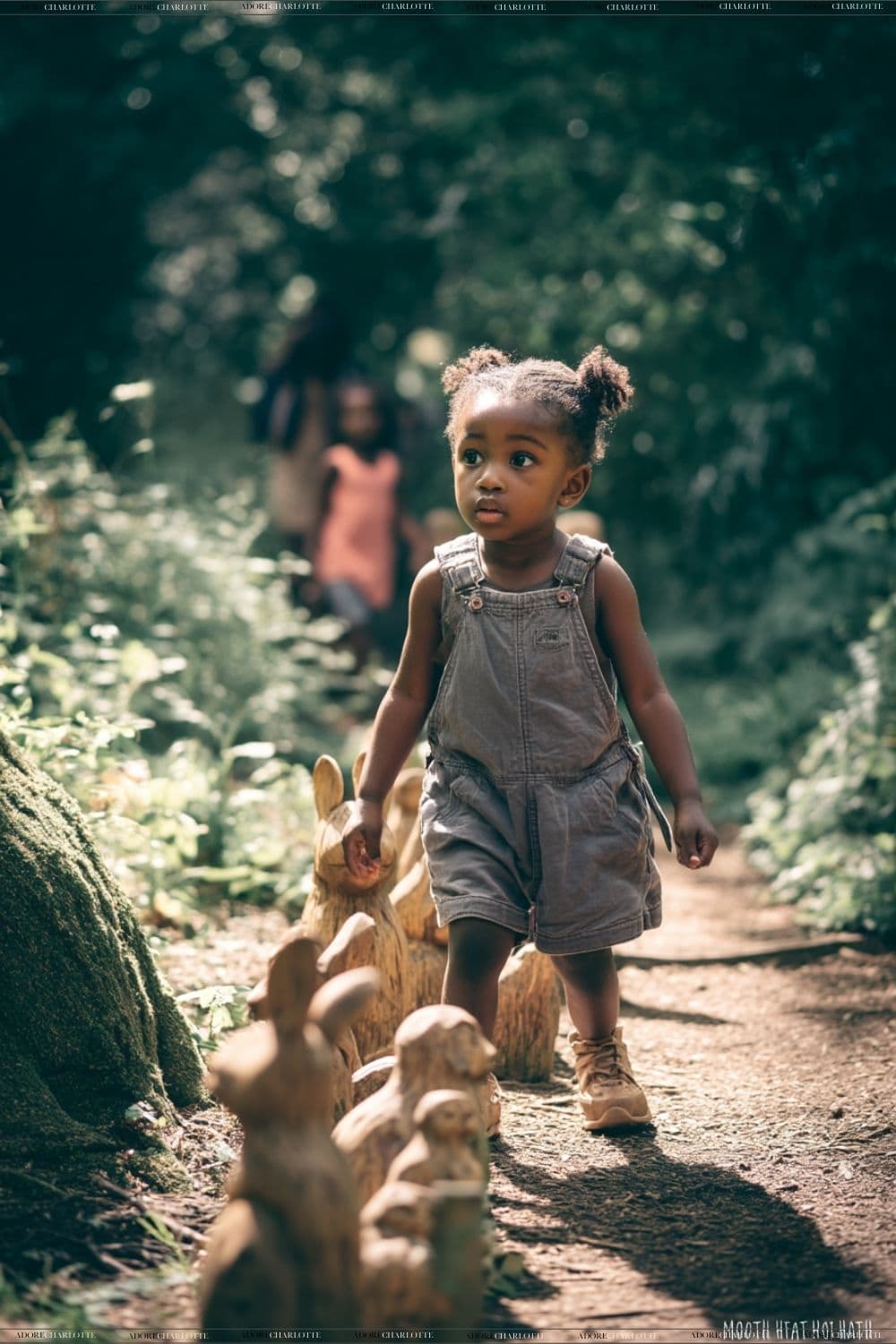 Cheap & Free Toddler Days Out - A trail in the woods.