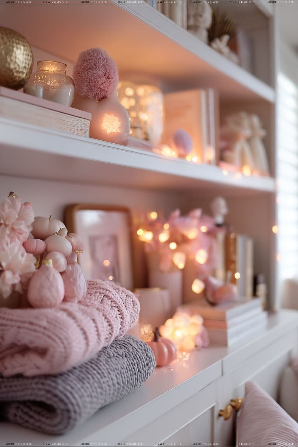 Pink home vibes with Lighting for a Cosy Home