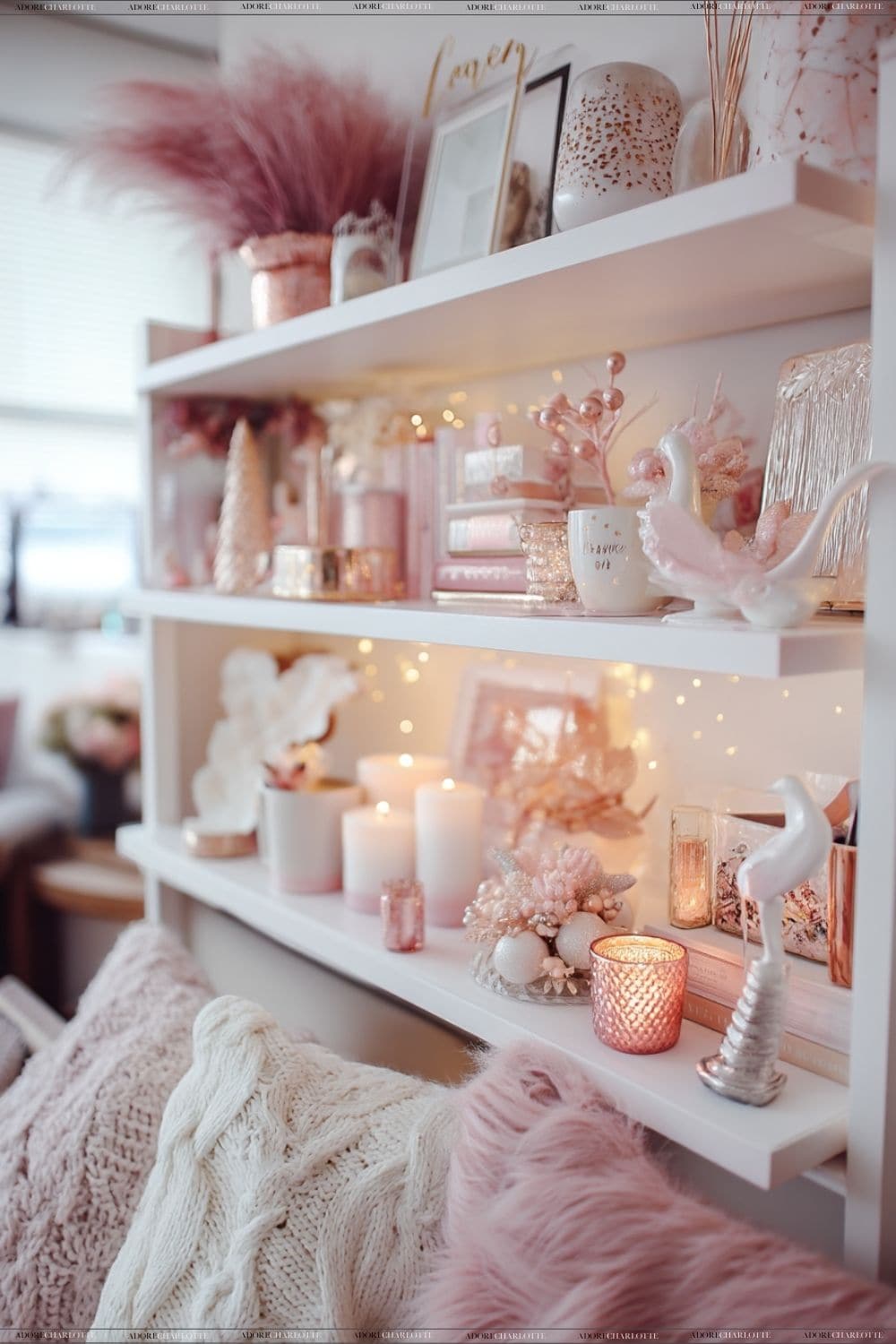 Girly home vibes with Lighting for a Cosy Home