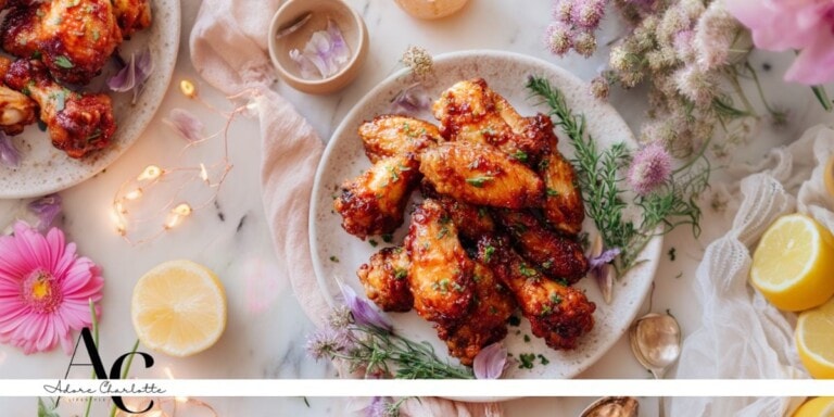 Air Fryer BBQ Chicken Wings