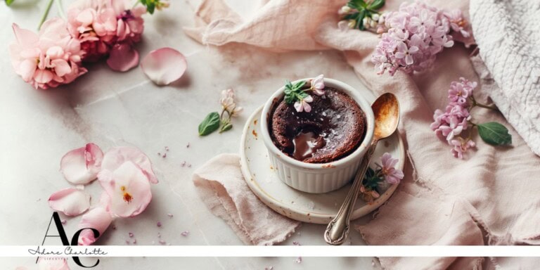 Air Fryer Chocolate Lava Mug Cake