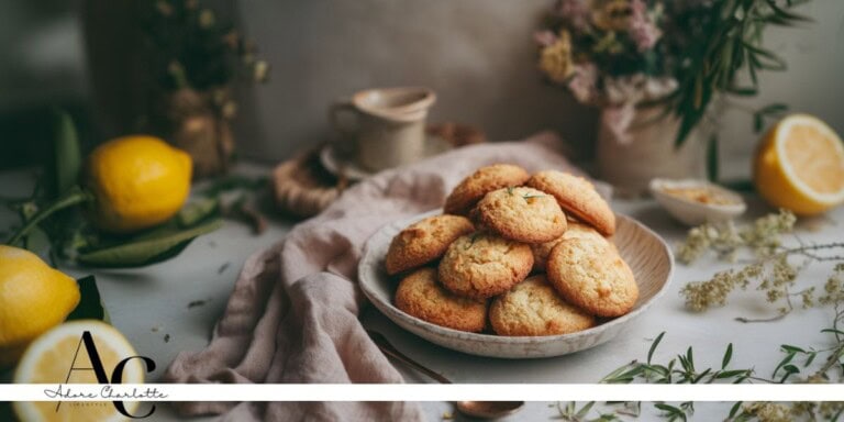 Air Fryer Lemon Cake Mix Cookies Main Image