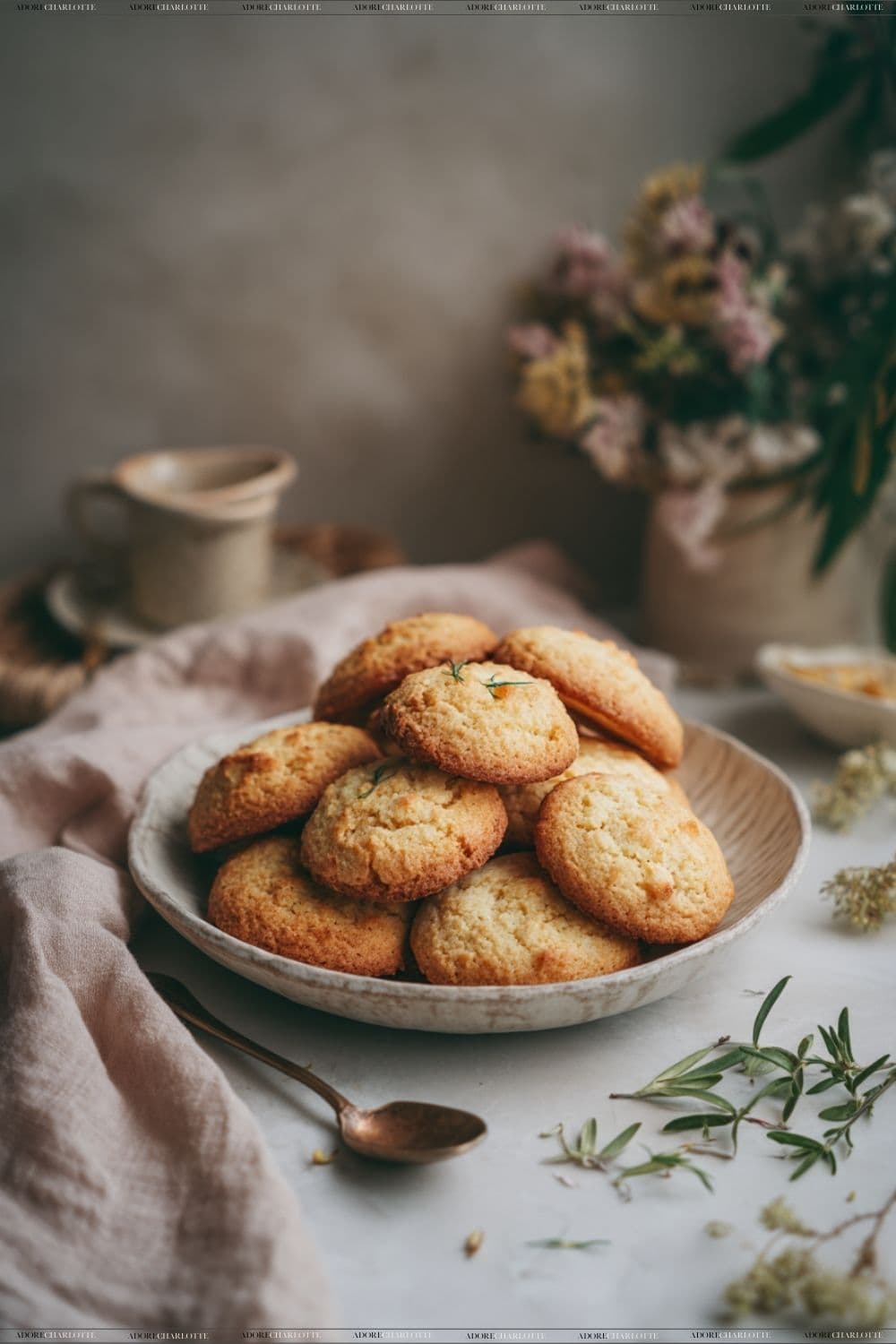 Air Fryer Lemon Cake Mix Cookies