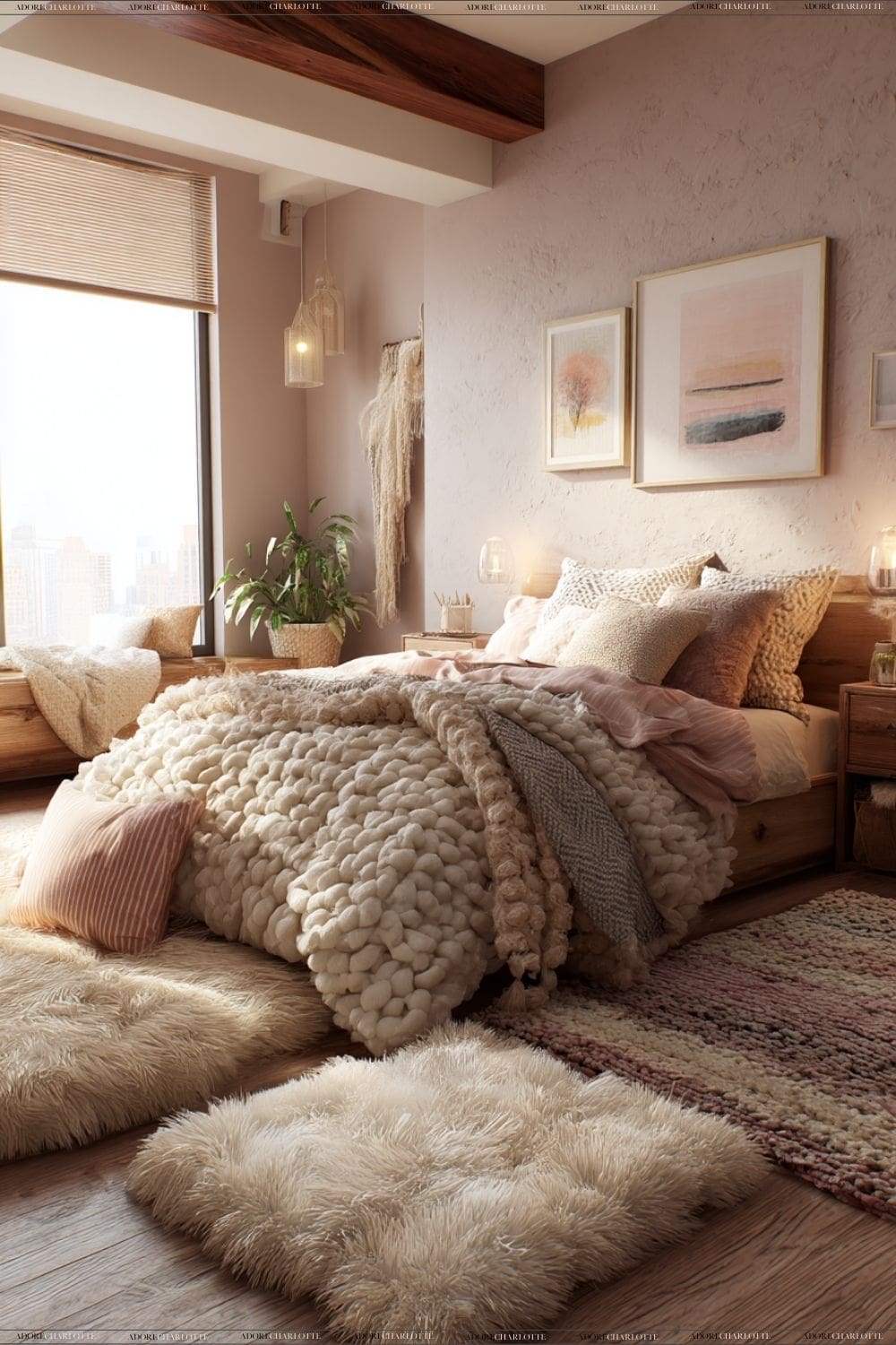 Cozy Rugs for Added Texture 