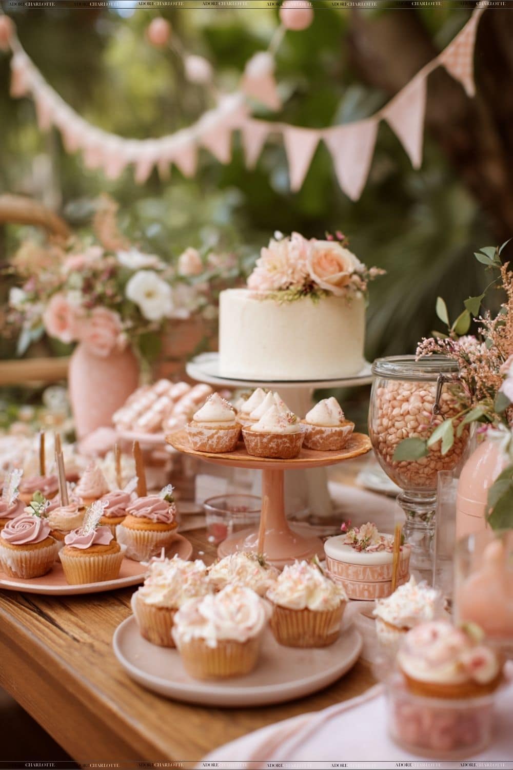 Delightful Dessert Table Display 
