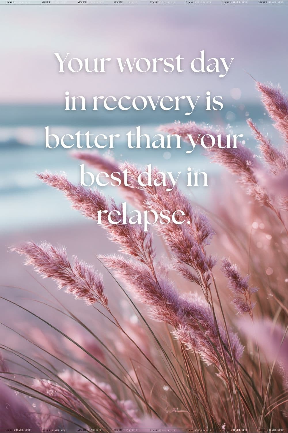Your worst day in recovery.