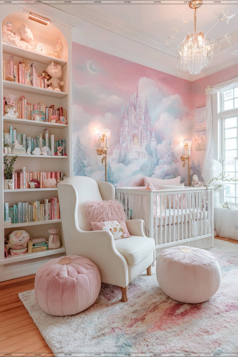 Storybook Fantasy baby nursery room theme