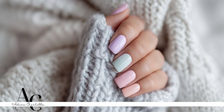 Stunning Baby Shower Nails Main Image