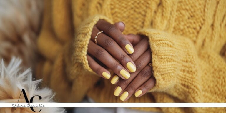 Stunning Yellow Spring Nail Designs Main Image